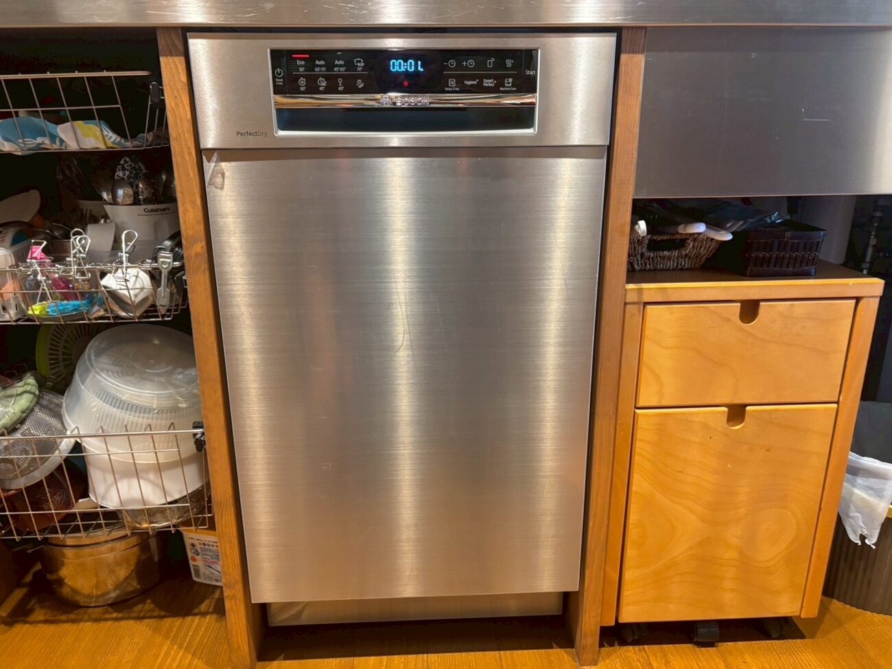 ボッシュ SPI6ZDS006 食洗機45cm ゼオライトタイプ 設置しました